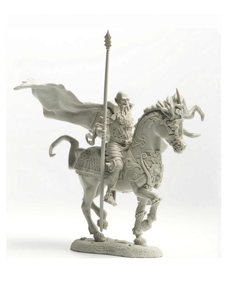 Miniature-Aradia Miniatures-The Green Knight-Front-unpainted112