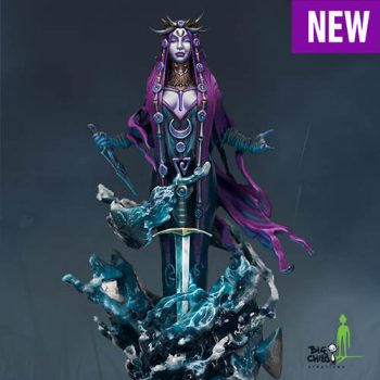 Miniatures Big Child Creatives Echoes of Camelot The Lady of the Lake Display 75mm Boxart Stonebeard Miniatures