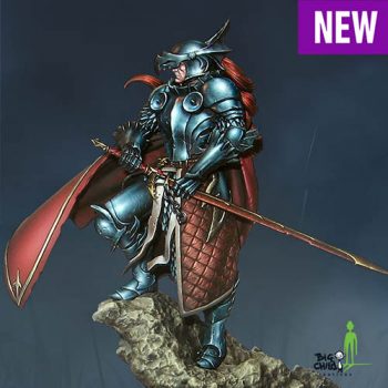 Miniatures Big Child Creatives Echoes of Camelot Uther Pendragon Display 75mm Boxart Stonebeard Miniatures